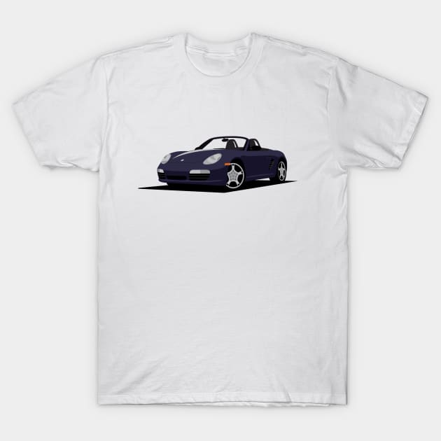 Boxster Speedster T-Shirt by TheArchitectsGarage